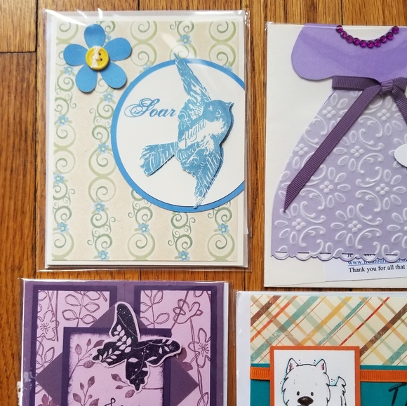 🎁3/$20 Blank Handmade Cards - Picture 2 of 7